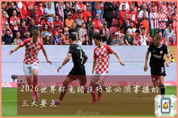 2026世界杯竞猜技巧你必须掌握的三大要点