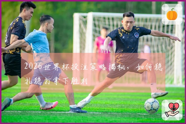 2026世界杯投注策略揭秘，如何稳扎稳打拿下胜利